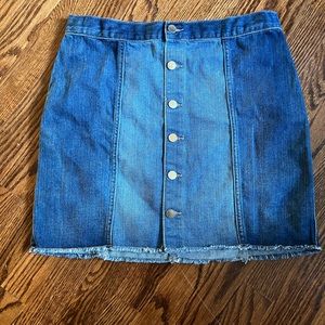 Childrens place denim skirt
